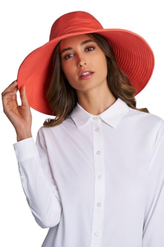 Women's Beach Hat (One Size / Coral Reef)