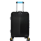 Neoprene Luggage Handle Wraps for Traveling Bright Color Luggage Identifiers (Babyblue)