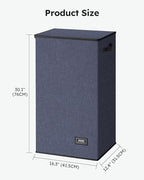 100L Laundry Hamper with Lid (Navy Blue / 100L)