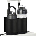 Luggage Travel Cup Holder for Suitcases Free Hands (Black)