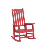 Outdoor Rocking Chairs Set of 2 (Red / 2 pack)