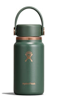 Micro Bottle Insulated Mini Leak Proof Flask for Purse or Pocket in 6.7 Oz Forest Green Arc (FOREST GREEN ARC)