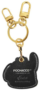 x Sanrio Character Keychain Case Compatible with Apple AirTag (Pochacco)