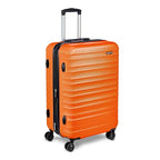 26" Hardside Medium Checked Luggage (Orange / Medium Checked)