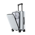 Carry On Luggage 22x14x9 Airline Approved (06-Charcoal Coconut Milk / Carry-On 20-Inch (Clamshell, 34L))