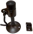 QCAA Solid Brass Door Stop, US10B ORB Oil Rubbed Bronze, Made in Taiwan - Image 2
