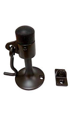Solid Brass Door Stop (1 Pack / Oil Rubbed Bronze (4"))