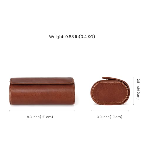 Watch Roll for Travel (Brown-3)