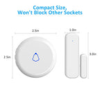 Wireless Door Chime (3 Sensors +2Receivers)