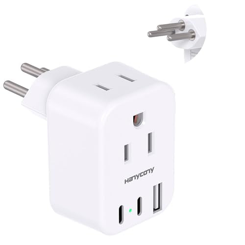 US to Brazil Plug Adapter (Type N - Brazil)