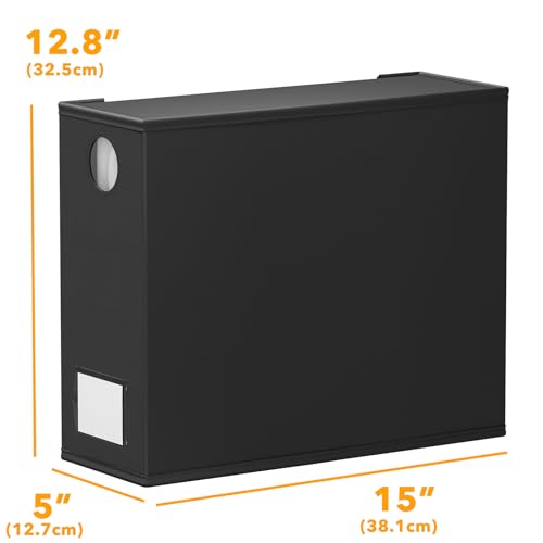 12 Pack Bed Sheet Organizers and Storage (12 Pack / Black)