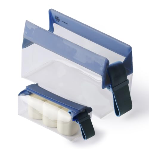 Parcel Clear Travel Kit with Zipperless Magnetic Closure (Cove / Small)