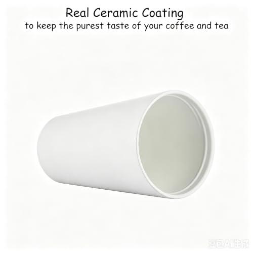 Insulated Coffee Mug with Ceramic Coating (BlackCat_16oz)