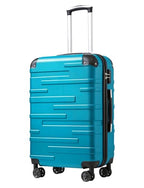 Hardside ABS Luggage (lake blue / Large (28 In))