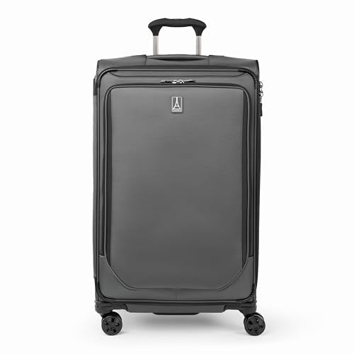 Crew Classic Softside Checked Luggage (Titanium Grey / Checked Large)