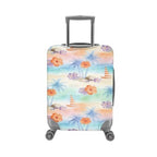 Watercolor Tropical Beach Luggage Cover (S(for 18-21 inch luggage) / Tropical Beach)