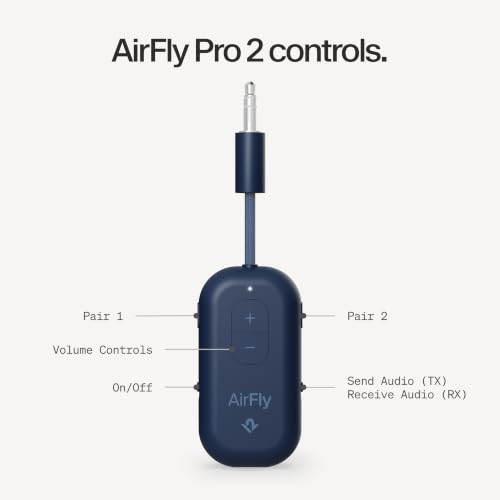 AirFly Pro 2 Bluetooth Adapter (Coastal Blue / AirFly Pro 2)