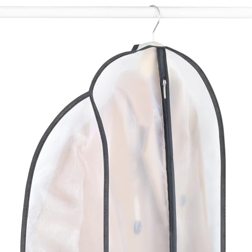 Garment Bags for Leather Coat Suit Bags for Closet Storage 43 in (43"-4pcs)