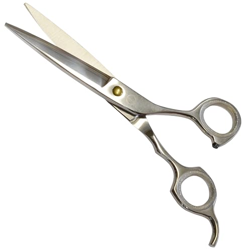 Professional Hair Cutting Scissors (Silver / CobraGrip Series)