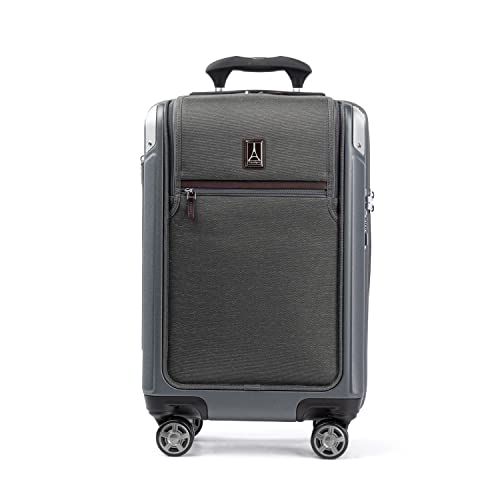 Platinum Elite Hardside Carry (Carry-on with Laptop Pocket 21-Inch / Vintage Grey)