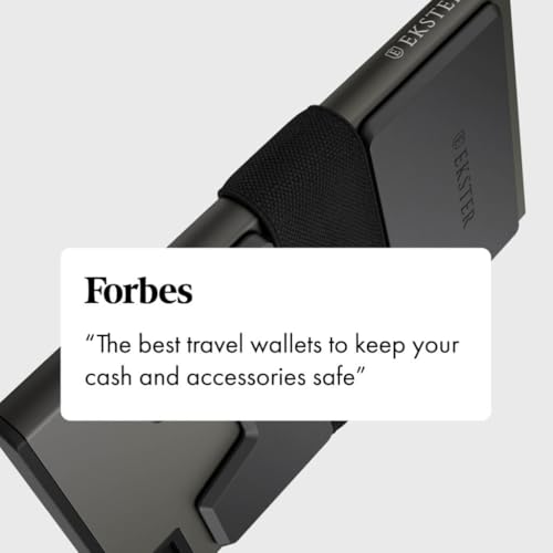 Aluminum Cardholder Wallet for Men (Graphite)