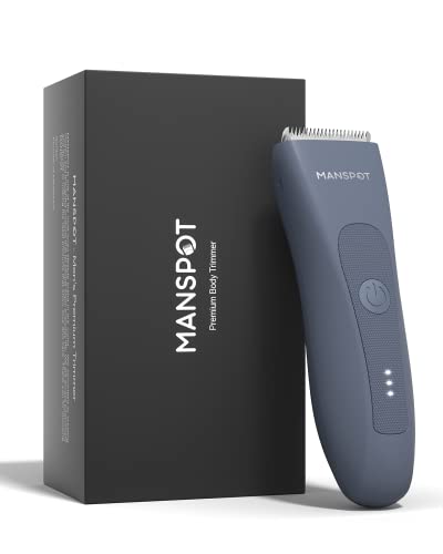 Manscape Groin & Body Hair Trimmer for Men (Airy Blue)
