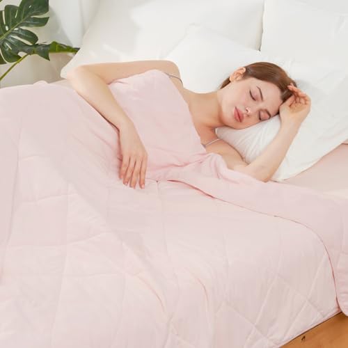 Cooling Throw Blanket for Hot Sleepers 50"x70" (Cool Pink / Throw (50" x 70"))