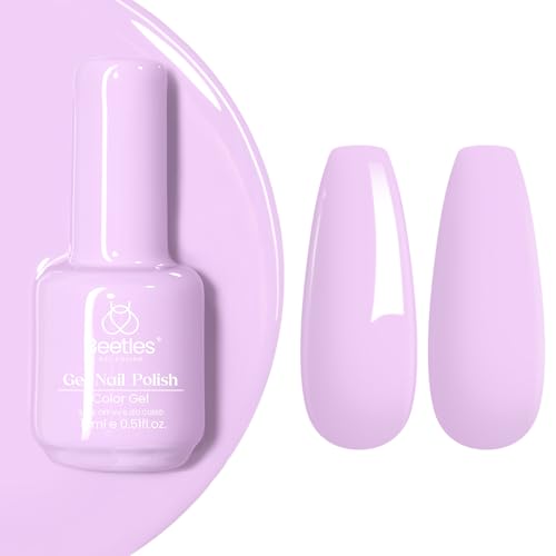 beetles Pink Gel Polish (B - Creme Pink | Milky Taro)