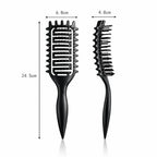Curl Defining Brush for Curly Hair (1Pc Black)