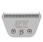 Detachable A Series Wide 9f Blade for Dog Grooming Cut Length 5 (9FW (5/64" - 2.0mm))