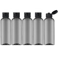 3.4 oz Travel Bottles for Toiletries (Black)