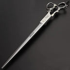 Hair scissors Professional hair scissors Japanese hair scissors 440C stainless steel (9 Inch Flat)
