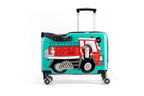 LIL FLYER GO Version 2 Ride On Suitcase for Kids (Firetruck V2)