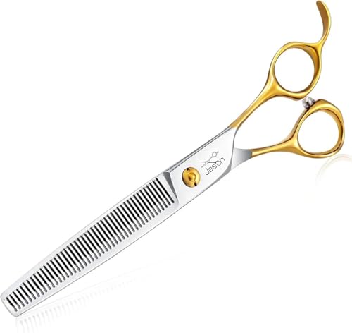 Dog Grooming Thinning Scissors (Gold / 7)