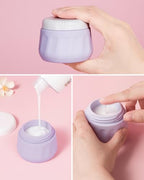 Travel Size Toiletries 8 Pack (3oz bottle 3oz jar / Lavender)