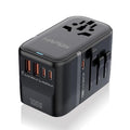 Universal Travel Adapter (2 USB A+1 USB C(PD100W)+2 USB C(PD20W)(Standard) / Black)