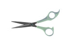 Cricket Style Xpress Zen Again Hair Cutting Scissors - Sharp Micro-Serrated Beveled Blades, Stainless Steel Shears Hair Scissors - Wet & Dry Use, Barber Accessories - 5.75", Sea Foam Green & Soft Blue