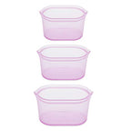 Reusable Food Storage Bags (Lavender / 3 Dish Set)
