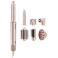7-in-1 Air Multi-Styler & Hair Dryer Brush with Auto-Wrap Curlers (Pink)