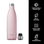 Stainless Steel Water Bottle (Pink Topaz / 25 Ounces)