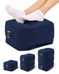 Inflatable Travel Foot Rest Pillow