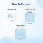 Cooling Blanket for Hot Sleepers King Size (Khaki / King (108" x 90"))