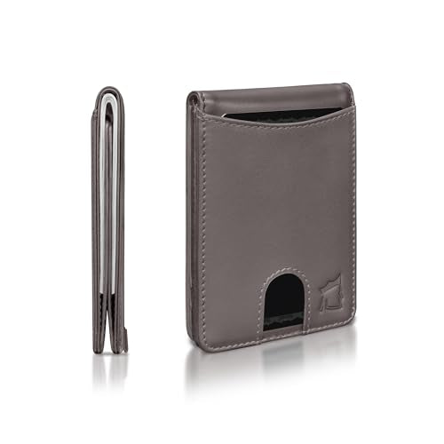 Cash Pocket Slim Wallet for Men (Ash Grey)