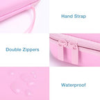 Electronic Organizer Travel Compatible with MacBook Power Adapter (Pink)