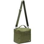 NOL Insulated Lunch Bags for Women Cooler Bag Lightweight Nylon Waterproof Lunch Box for Work (Amy green / Small (4 Liters))