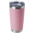 20oz Stainless Steel Tumbler Bulk with Lid (1 Count (Pack of 1) / Pink)