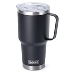 30 oz Tumbler with Lid and Straw (black-A / 30 Ounces)