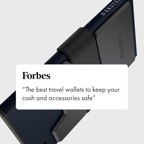 Aluminum Cardholder Wallet for Men (Midnight Blue)