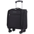 Underseat Carry On Luggage with Wheels (Black / Basic Underseat)