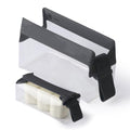Parcel Clear Travel Kit with Zipperless Magnetic Closure (Ink / Small)